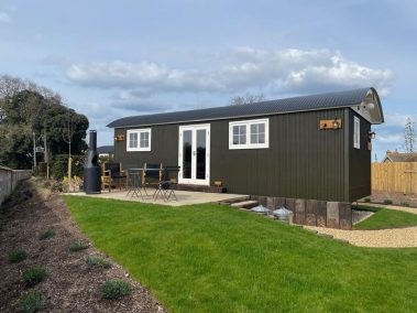 Our Shepherd Huts - How we build Shepherd Huts in Lincolnshire - External Pitched