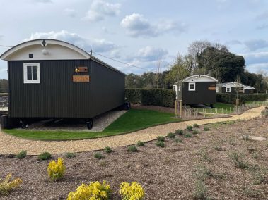 Our Shepherd Huts - How we build Shepherd Huts in Lincolnshire - External Pitched