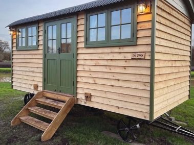 Our Shepherd Huts - How we build Shepherd Huts in Lincolnshire - External Framework