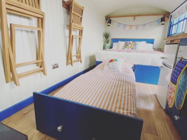 Our Shepherd Huts - How we build Shepherd Huts in Lincolnshire - Internal Bedroom