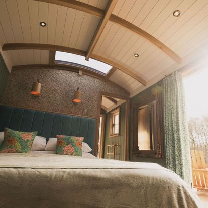 Our Shepherd Huts - How we build Shepherd Huts in Lincolnshire - Ceiling Structures
