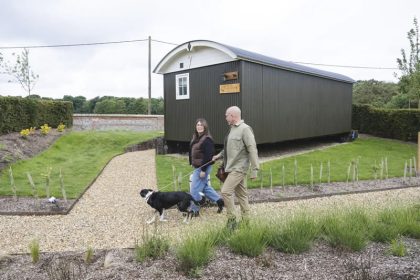 Bespoke Shepherds Hut to Buy - Holkham - 18ft x 8ft - Outside Finishes