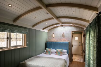Bespoke Shepherds Hut to Buy - Willow - 18ft x 8ft - Bedroom